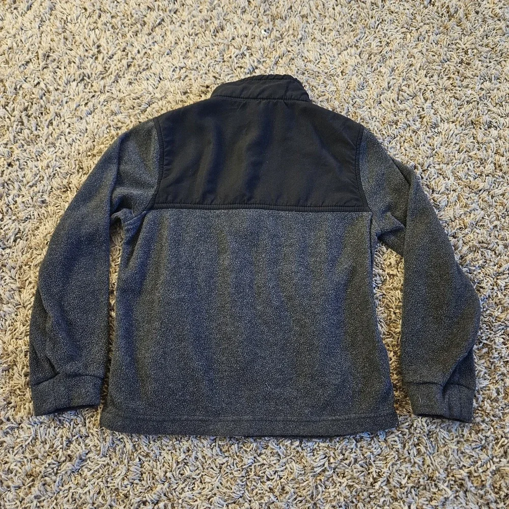 Nike‎ Full Zip Long Sleeve Gray/Black Size 7 Jacket Fleece Youth Kids